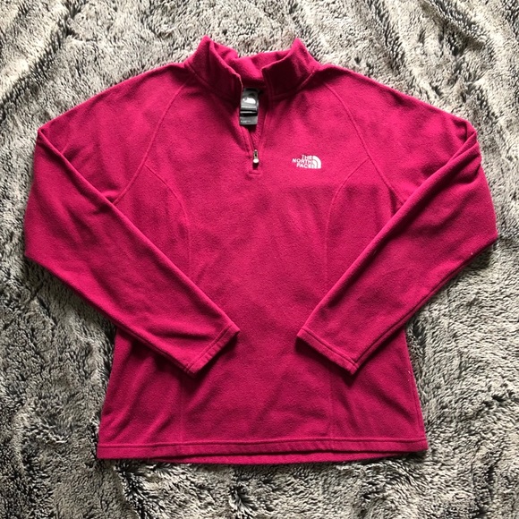 The North Face Tops - The North Face Pullover Quarter Zip Fleece